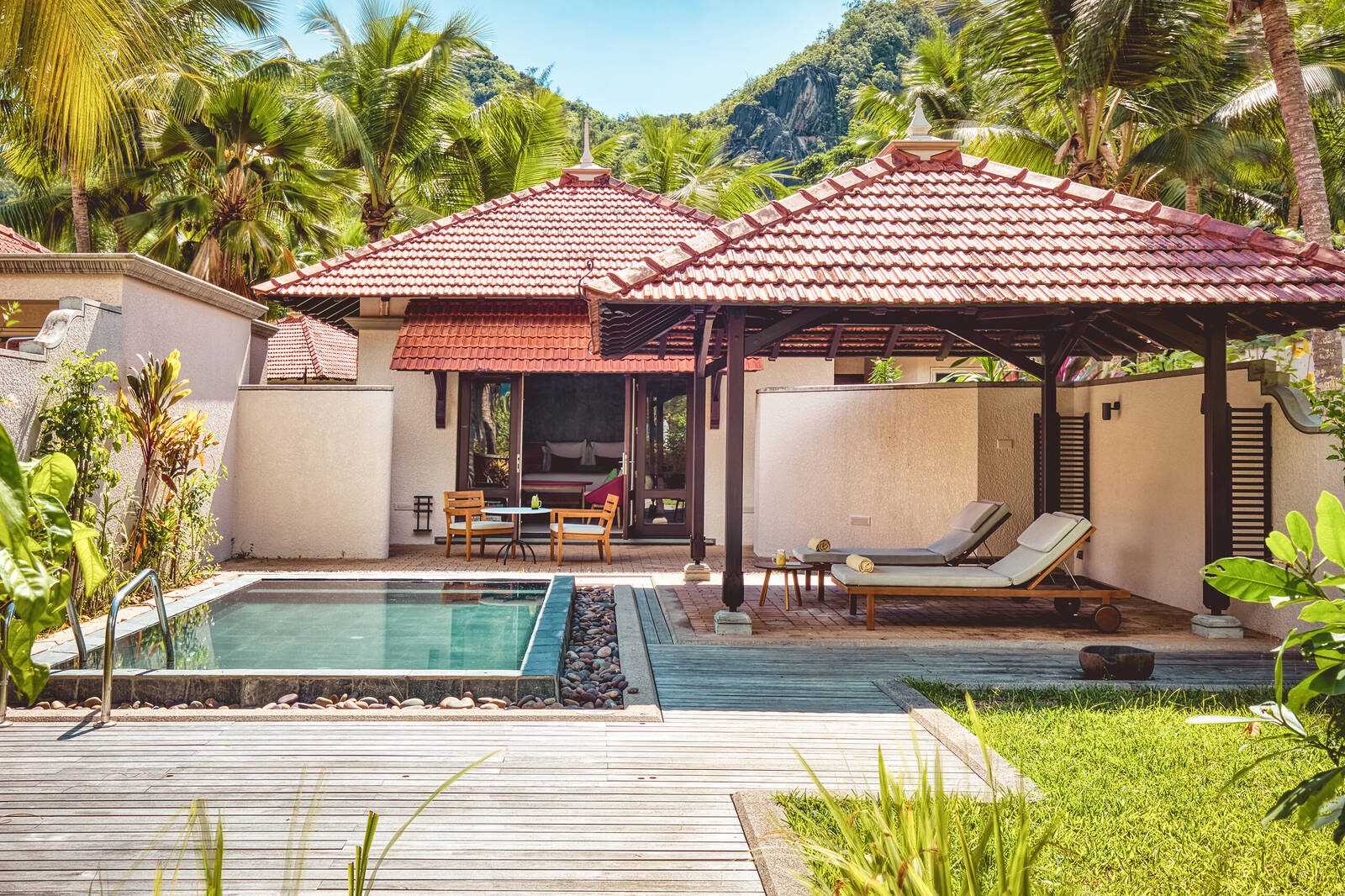 Club Med Seychelles 私人泳池 Villa 外觀