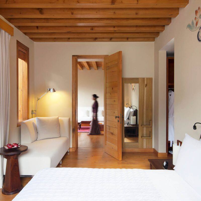 不丹 COMO Uma Punakha COMO Villa 主臥室