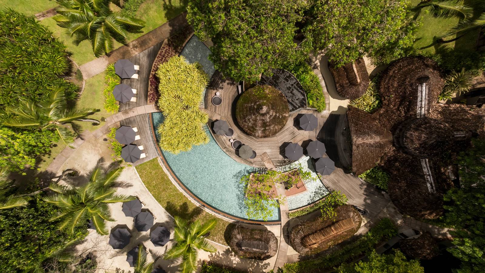 Constance Ephelia Adam and Eve Restaurant 與泳池空拍