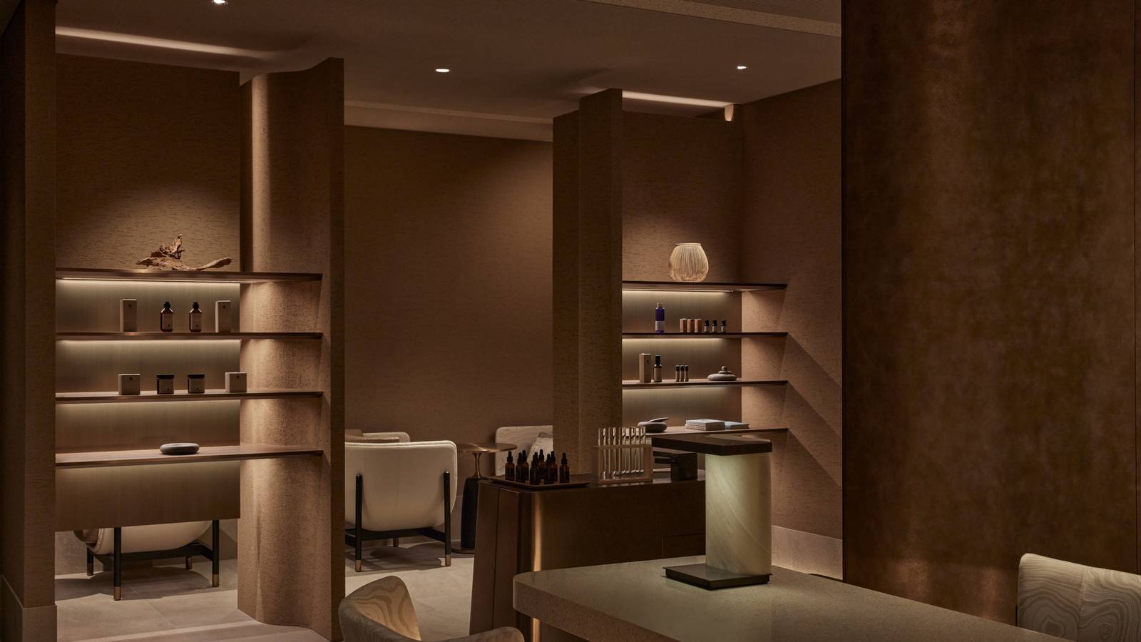 京都都喜天闕酒店 Devarana Spa 接待空間