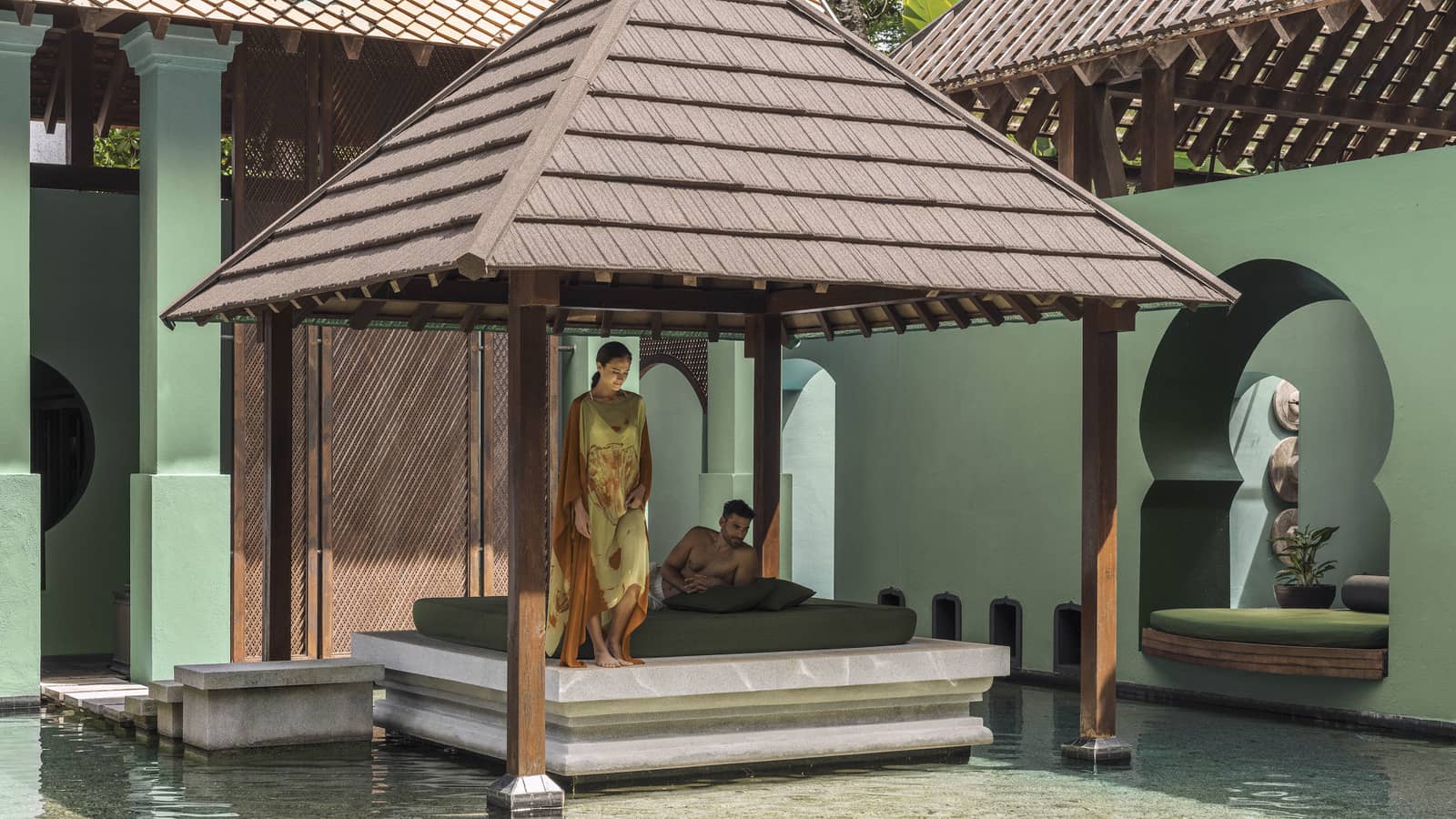 蘭卡威四季度假村 Geo Spa 戶外療癒空間