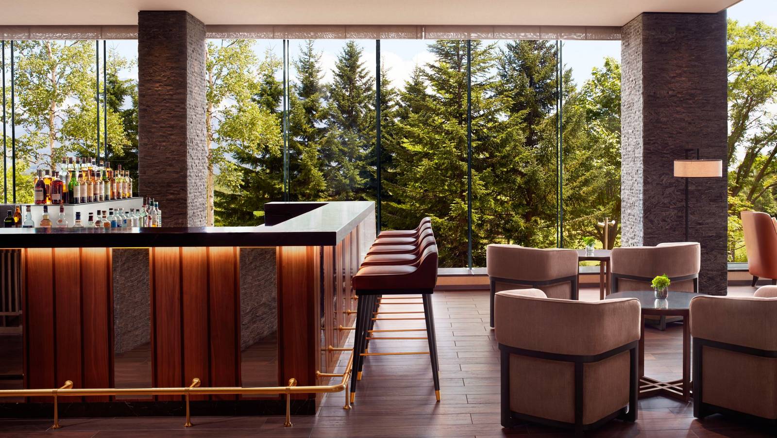二世古東山麗思卡爾頓 Reserve Ume Lounge 吧台