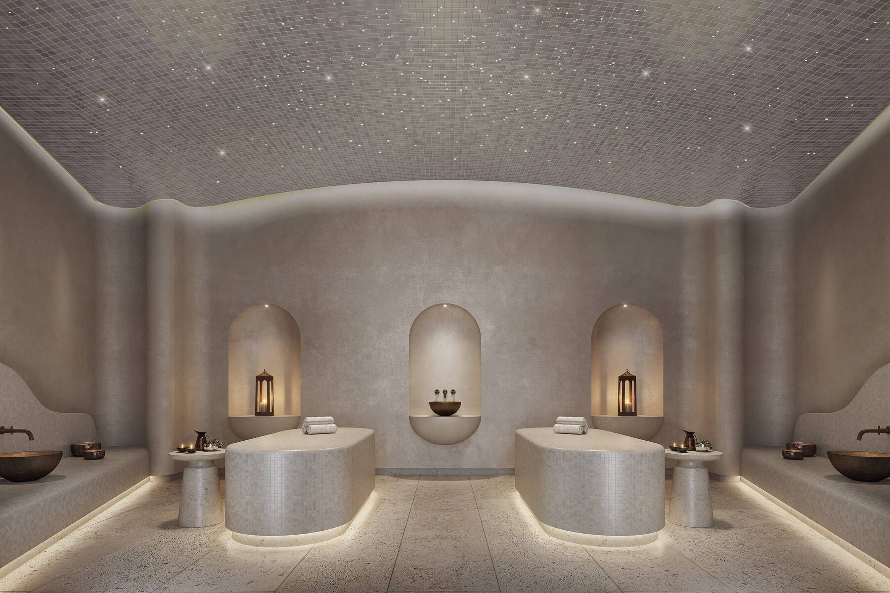 蘭卡威布勞灣希爾頓度假村 eforea Spa 蒸氣室