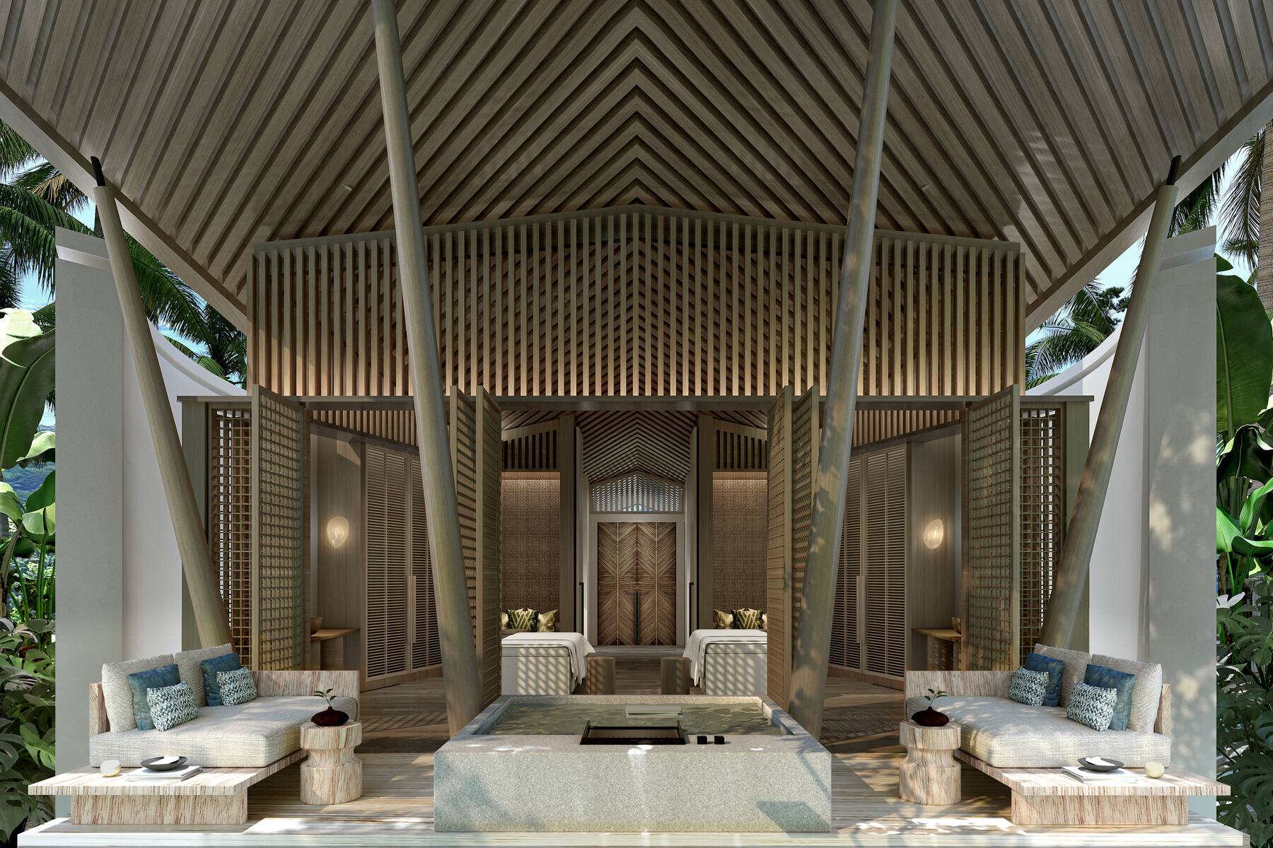 蘭卡威布勞灣希爾頓度假村 eforea Spa 療程室