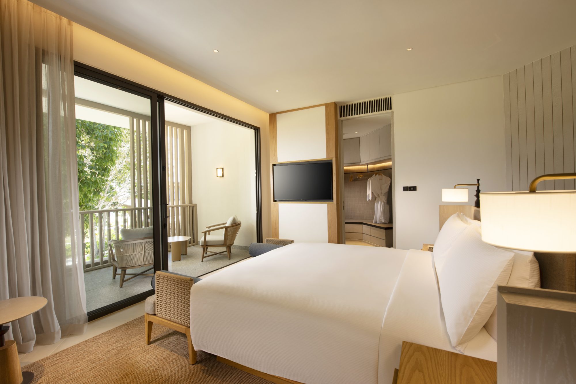 蘭卡威布勞灣希爾頓度假村 Deluxe Suite 臥室