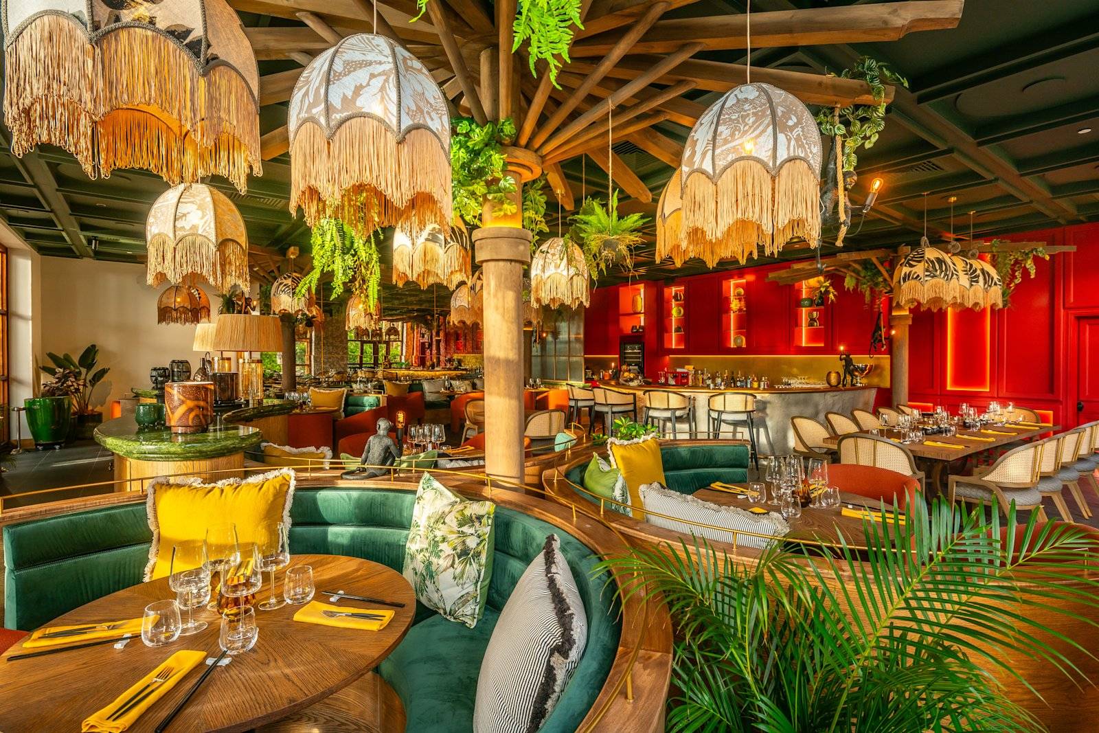 模里西斯希爾頓度假酒店及水療中心Ginger Thai Interior餐飲空間