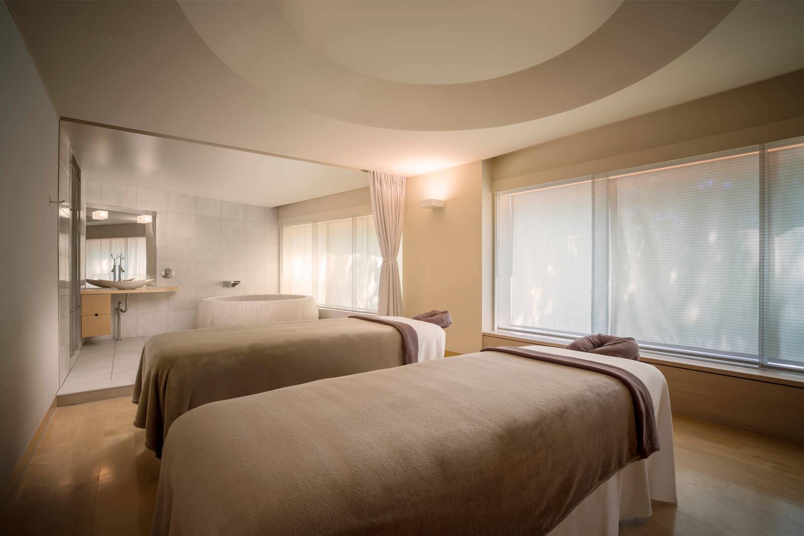 二世古村希爾頓酒店 Aranya Spa 雙人療程室