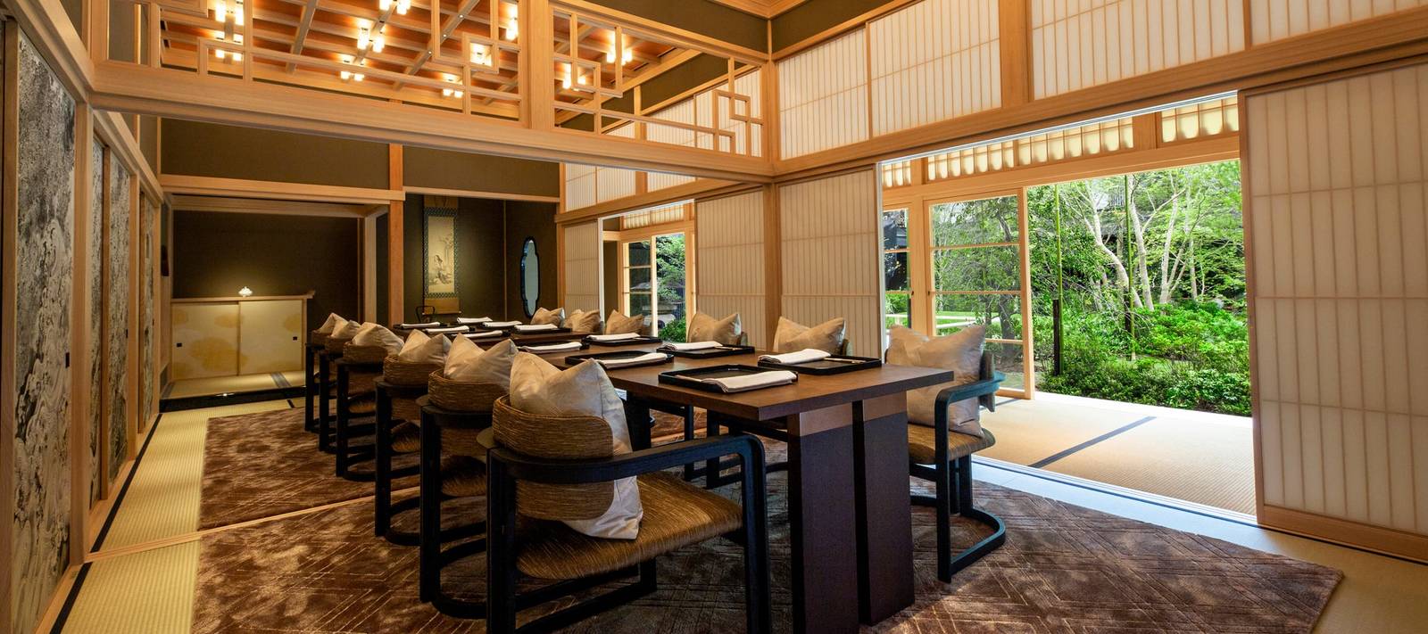 HOTEL THE MITSUI KYOTO SHIKI-NO-MA 日式包廂與庭園