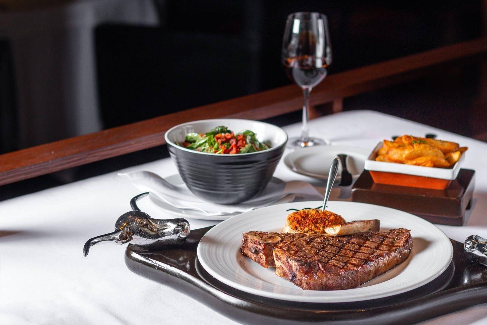 曼谷 JW 萬豪酒店 New York Steakhouse 的牛排