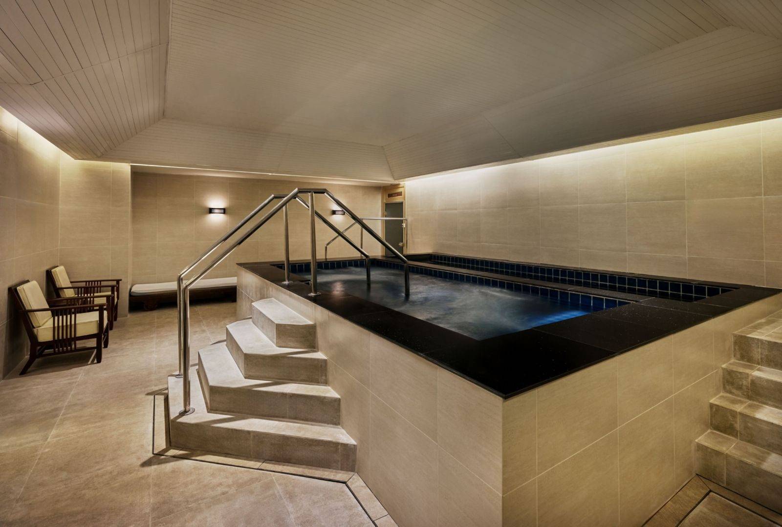 曼谷 JW 萬豪酒店 Spa 的浸浴池