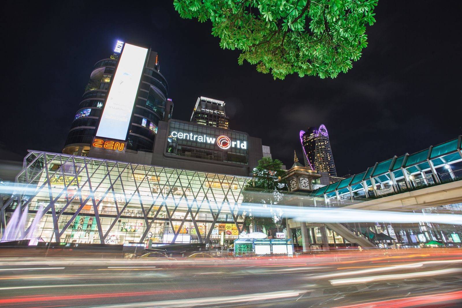 曼谷 JW 萬豪酒店 曼谷 CentralWorld 一帶的夜景(目的地參考)