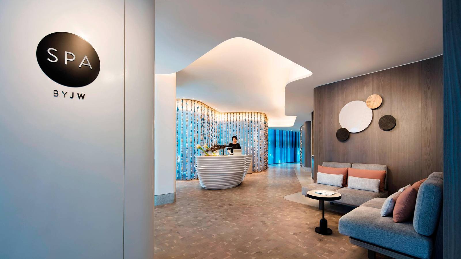 新加坡南岸 JW 萬豪酒店 Spa by JW 接待區