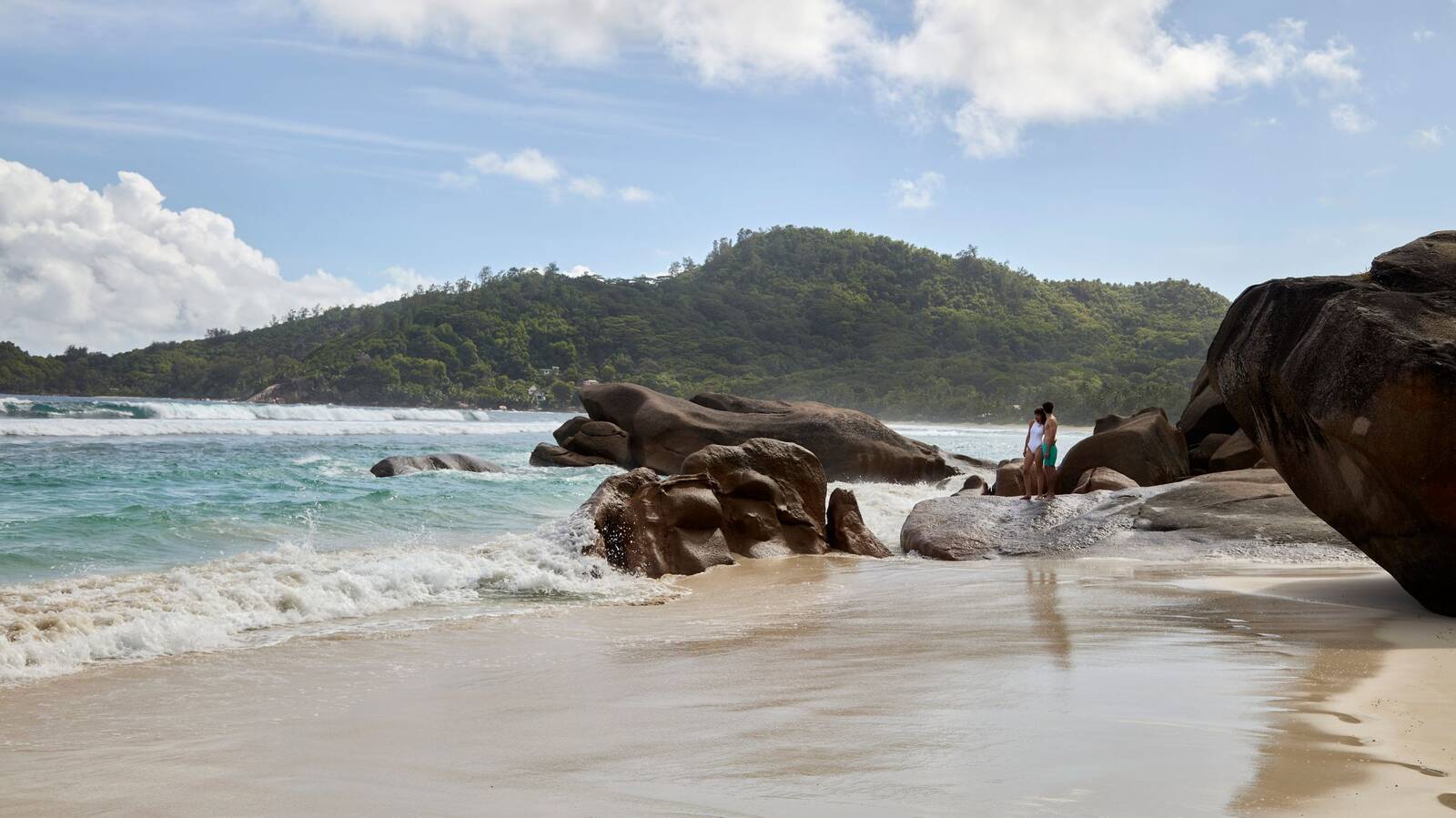 laïla Seychelles Resort 前方 Anse Royale 海灘