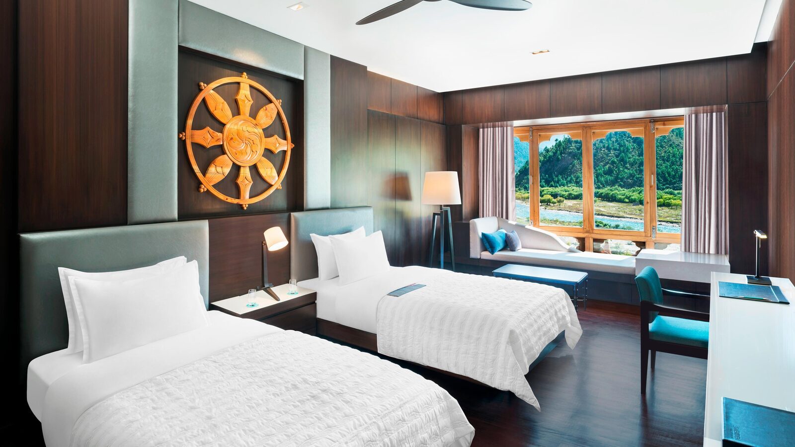 不丹 艾美帕羅河畔酒店 Twin Deluxe Guest Room