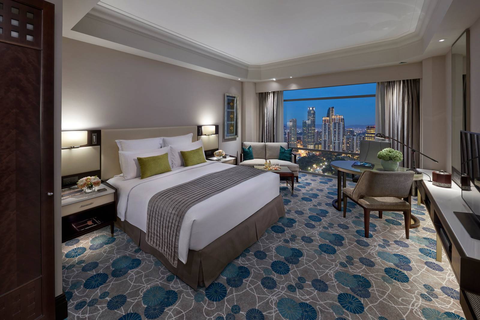 吉隆坡文華東方 Park View Suite 臥室