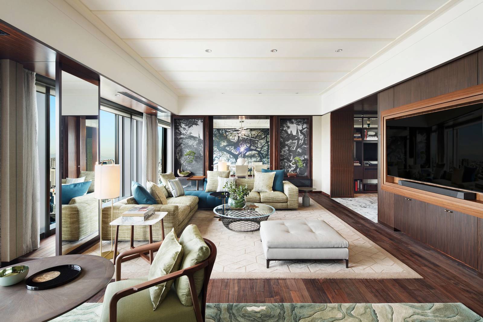 東京文華東方酒店 Presidential Suite 起居區