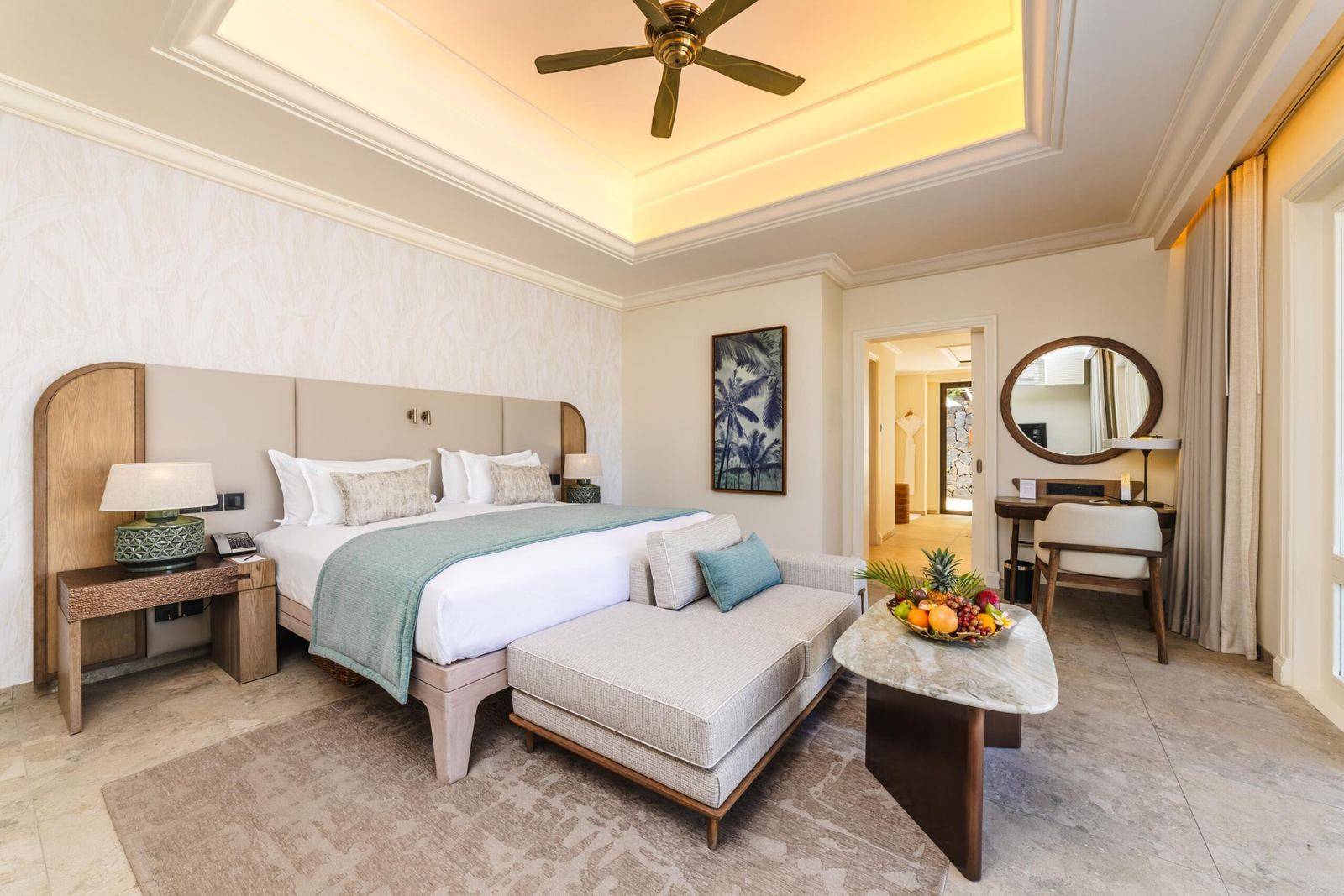 模里西斯瑪拉迪瓦別墅度假村Luxury Pool Villa臥室實景