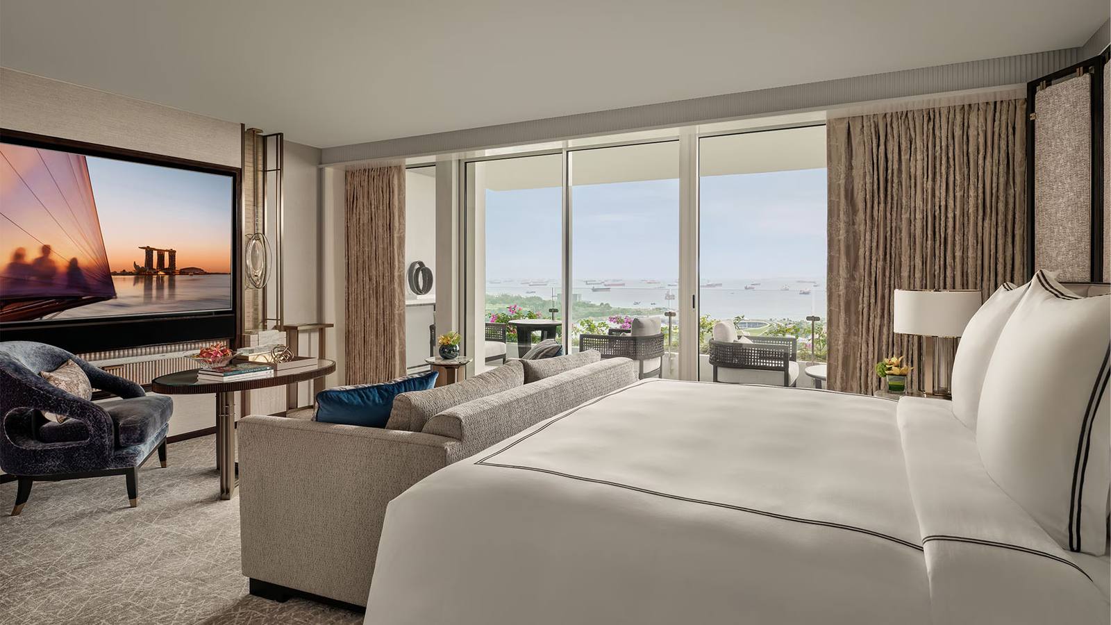 濱海灣金沙 Sands Premier Studio 起居空間