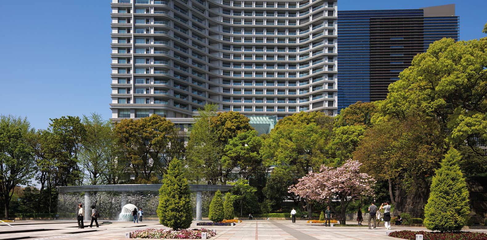 東京皇宮酒店旁的和田倉噴水公園