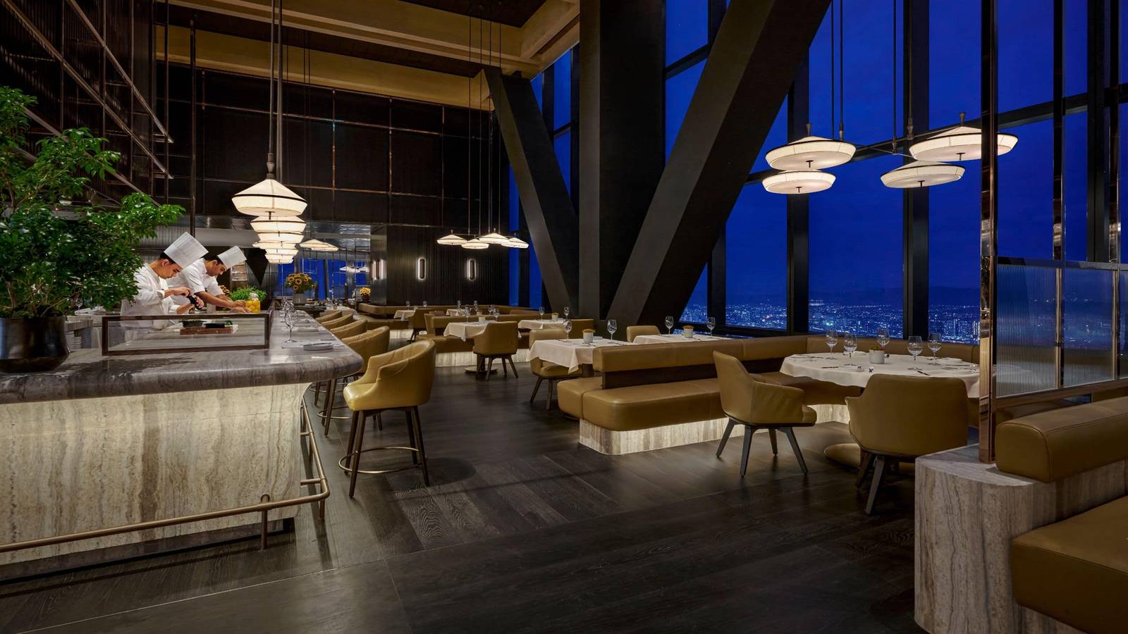 吉隆坡柏悅酒店 Merdeka Grill 夜間空間