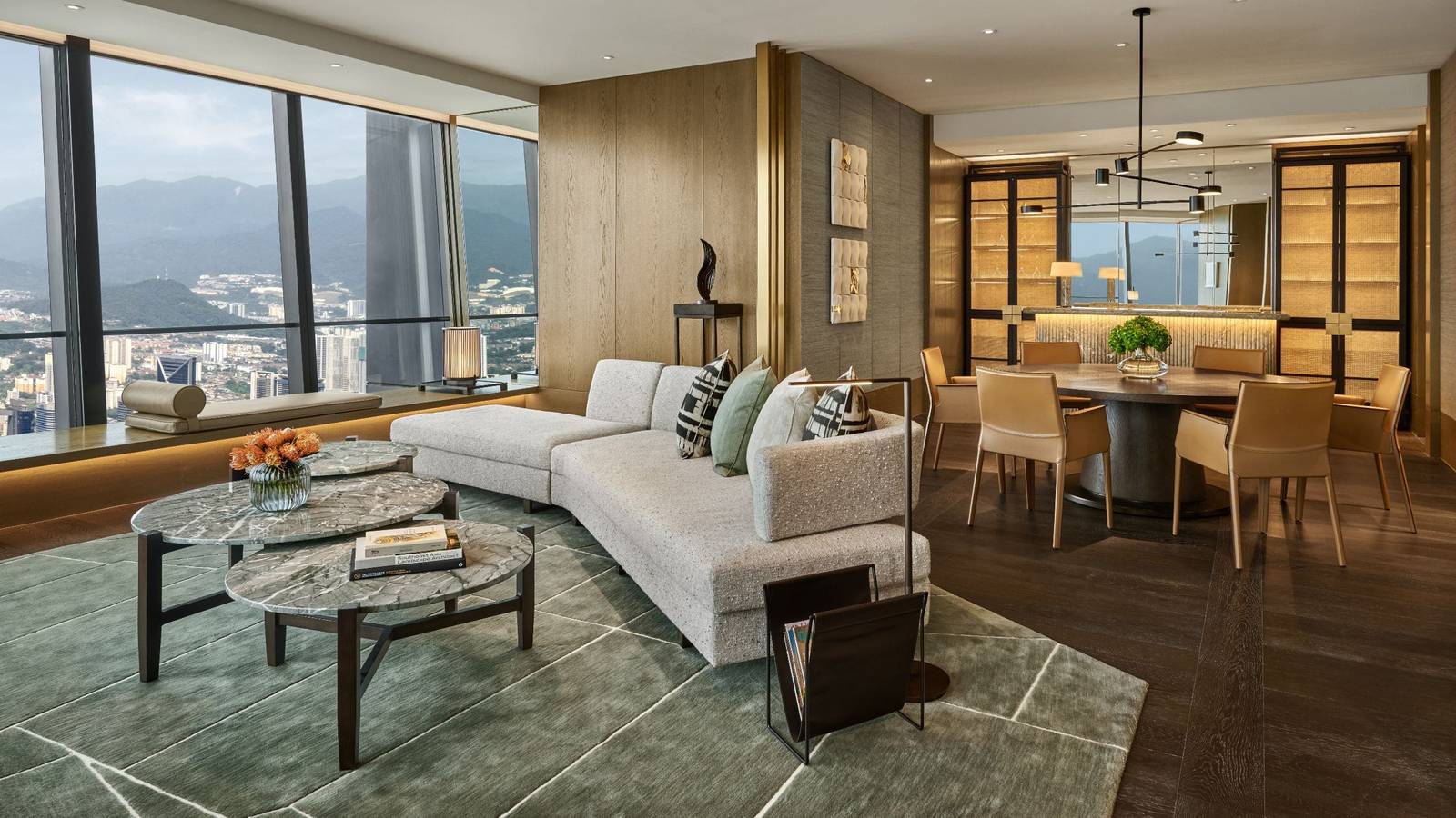 吉隆坡柏悅酒店 Park Executive Suite 起居室