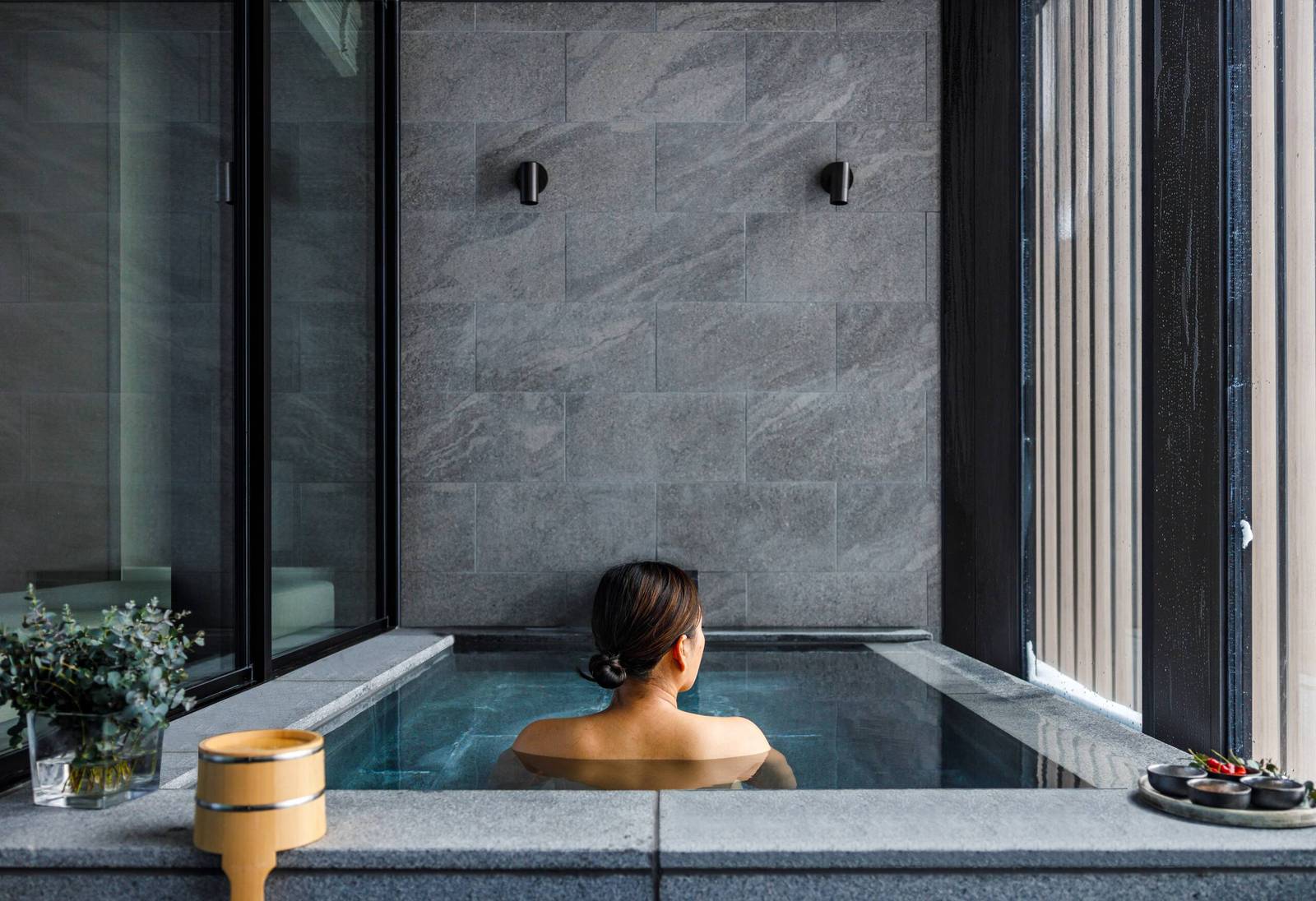 二世古花園柏悅酒店 Spa 溫泉浴池