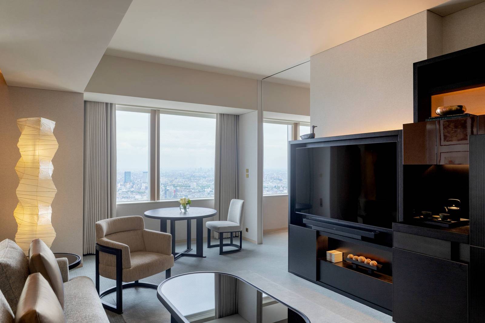 東京柏悅酒店 Park Suite 起居區