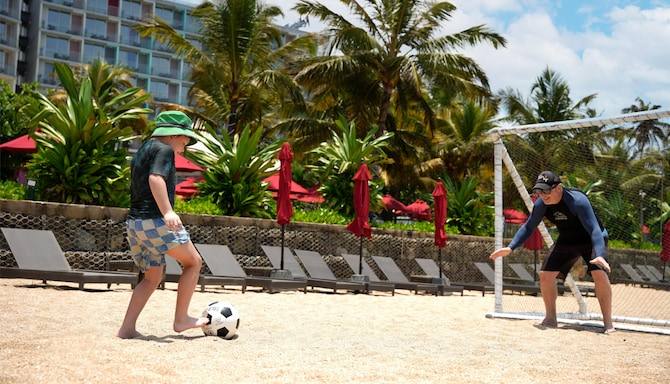 Radisson Blu Resort Galle 海灘足球活動