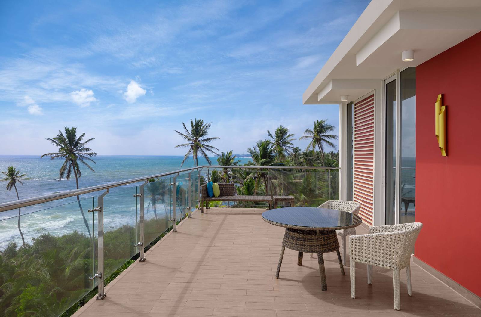 Radisson Blu Resort Galle 海景露台
