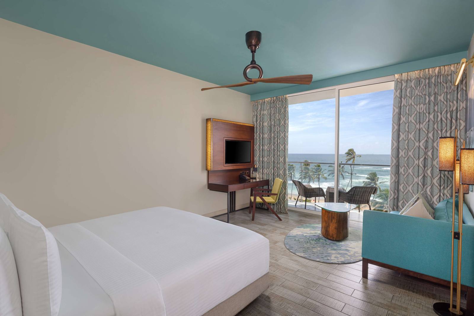 Radisson Blu Resort Galle 客房與陽台