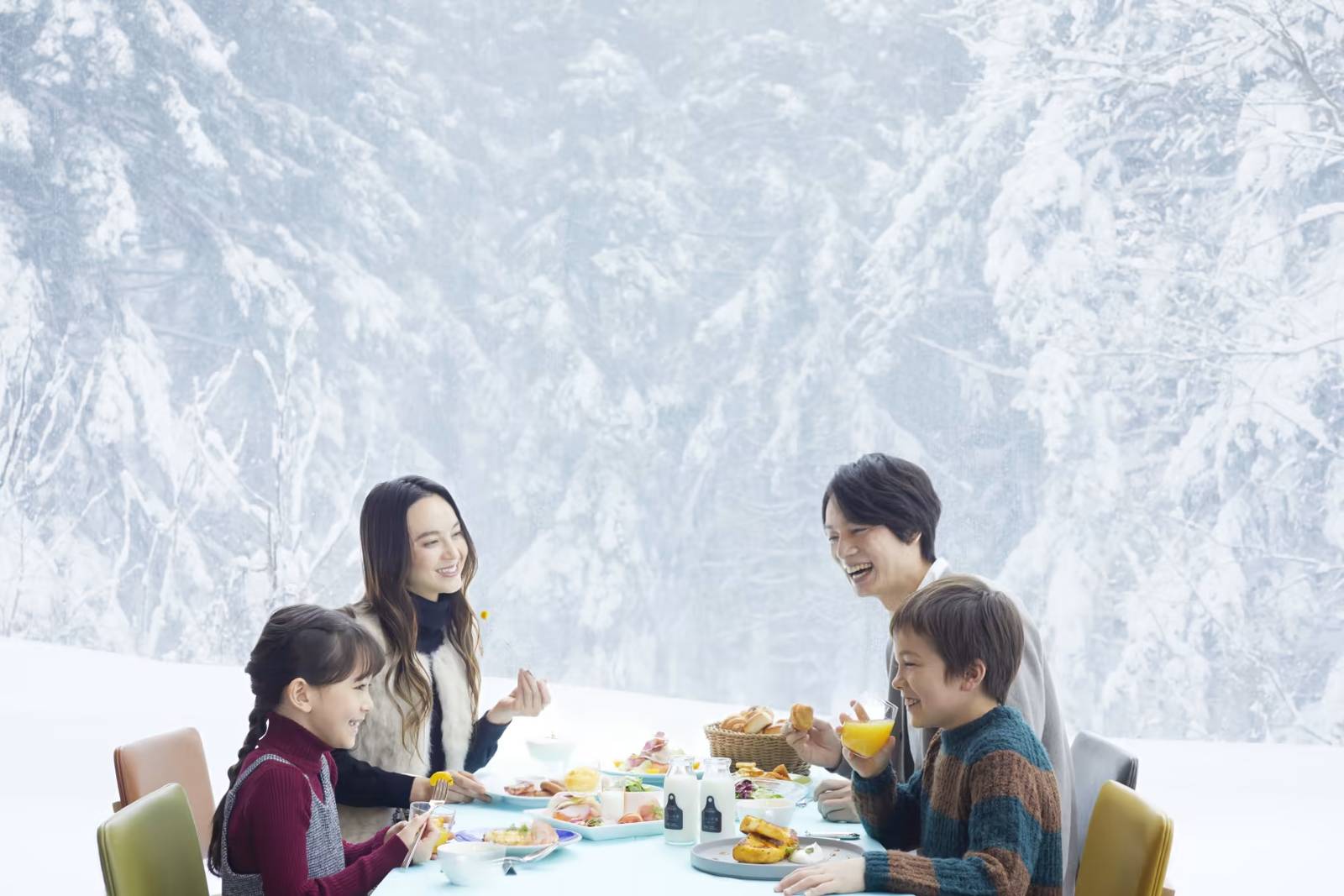 Tomamu 森林餐廳 Nininupuri 雪景座位