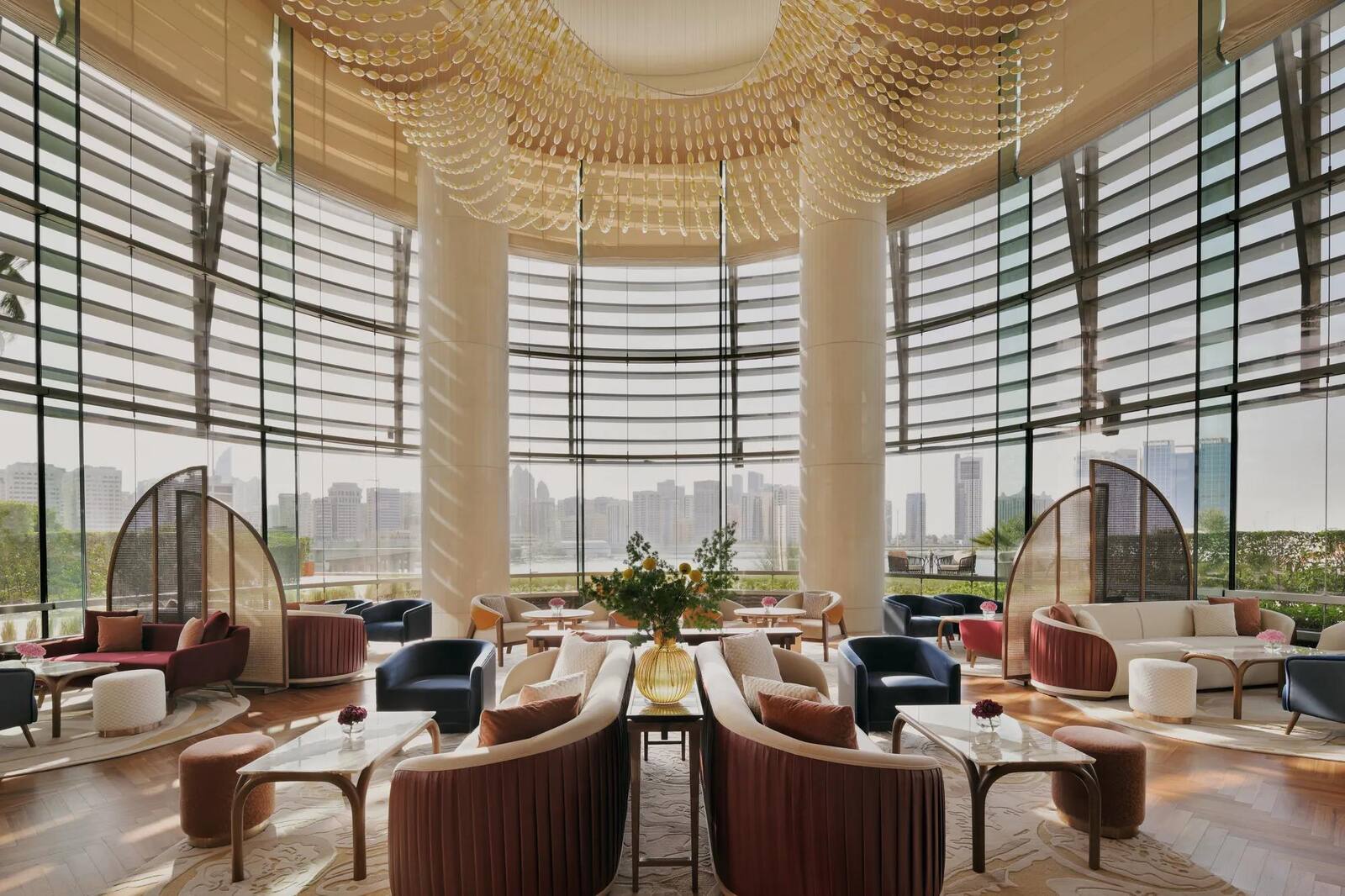 阿布達比瑰麗酒店 Majlis by Pierre Hermé 的大廳空間