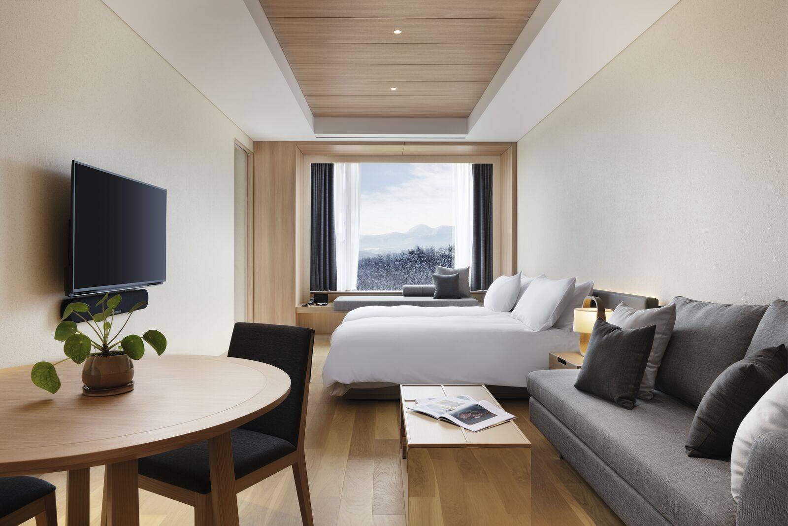 Setsu Niseko Studio 羊蹄山景客房