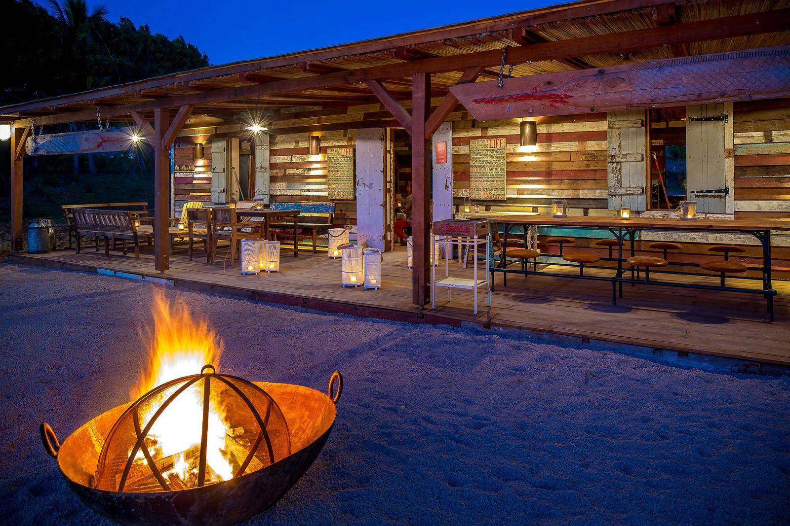 模里西斯香緹莫里斯度假村Rum Shed Bar & Grill空間實景
