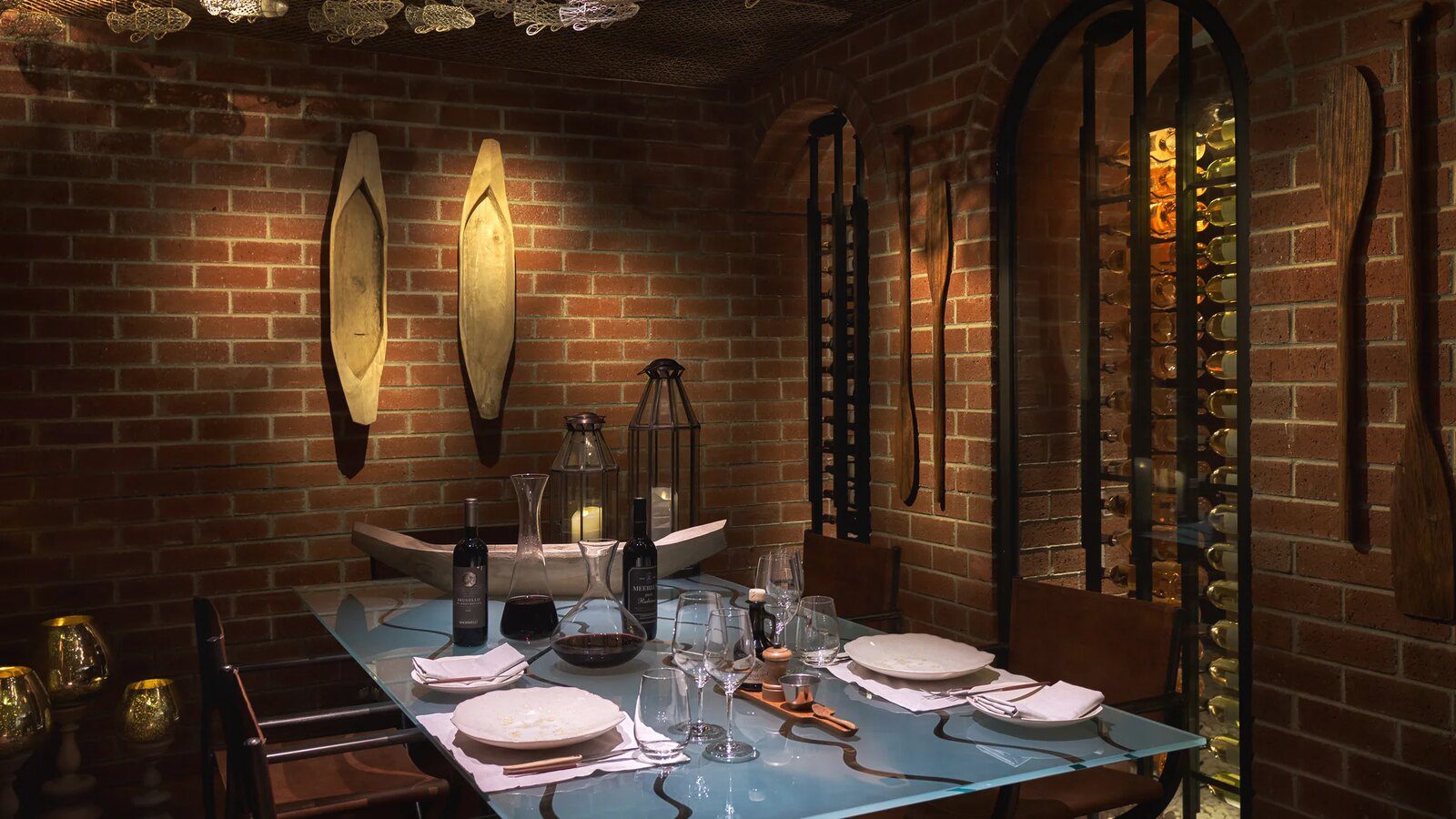 Six Senses Zil Pasyon Wine Vault 私人餐桌與酒窖