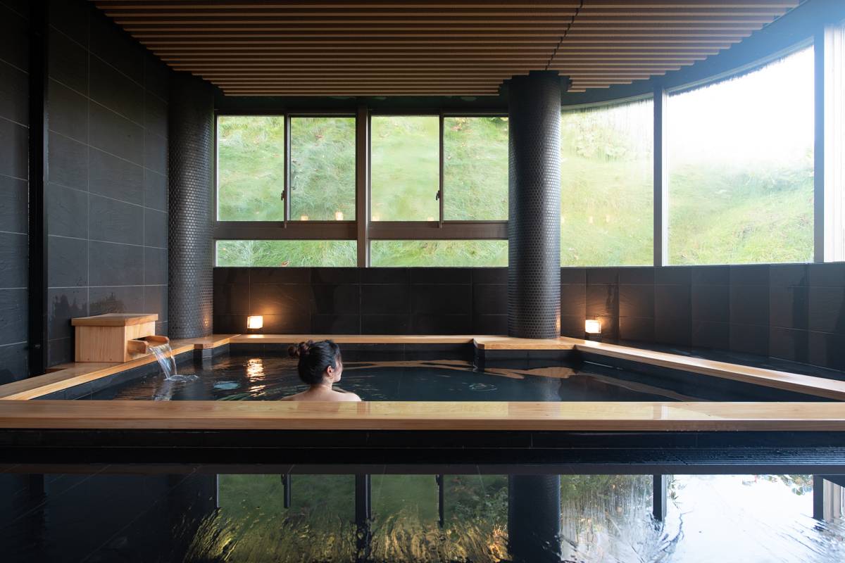 Skye Niseko 天然溫泉浴池
