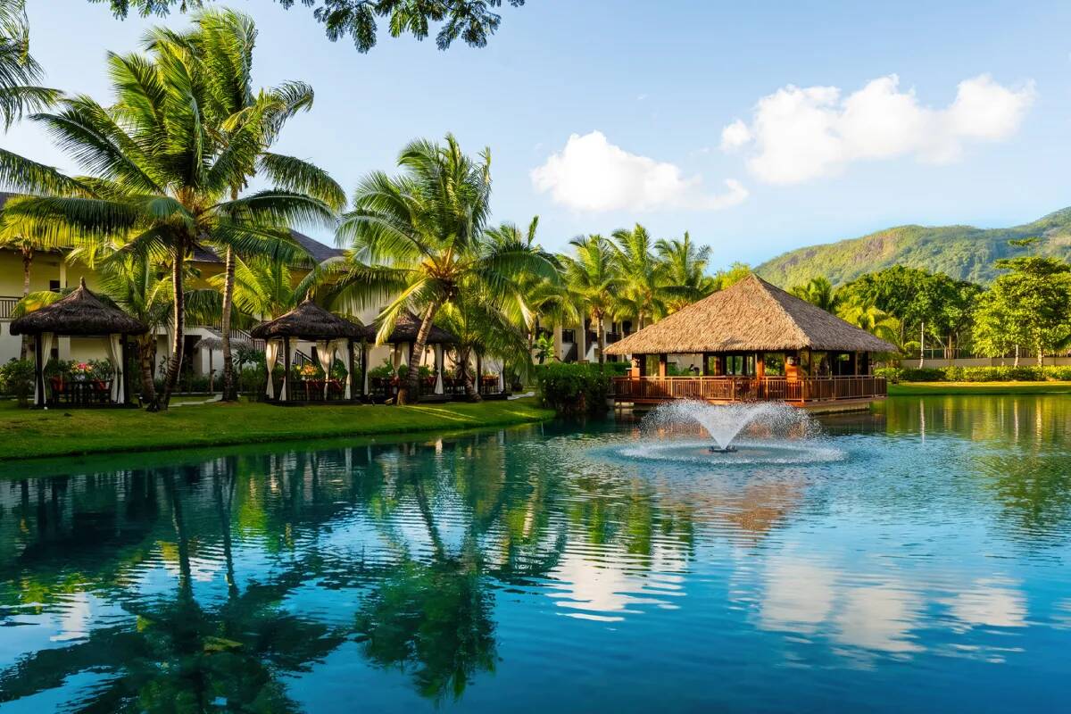 STORY Seychelles 熱帶花園與潟湖景觀