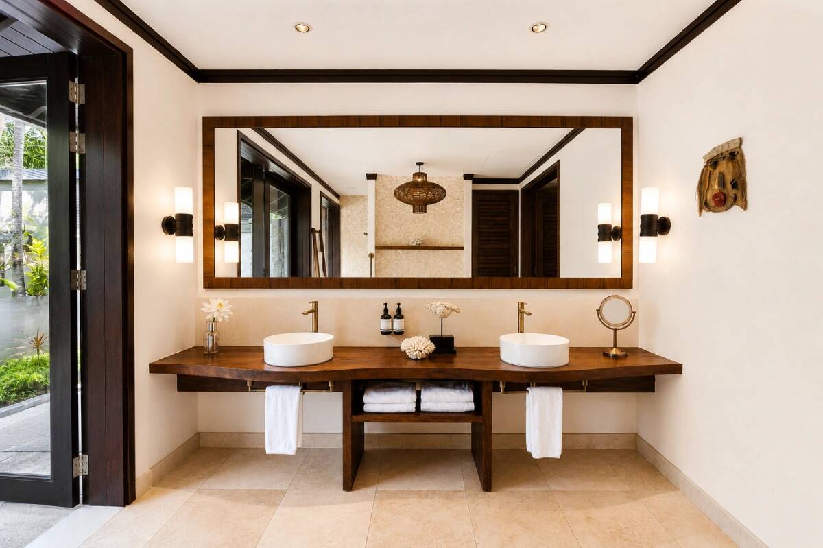 STORY Seychelles Beach Pool Villa 浴室