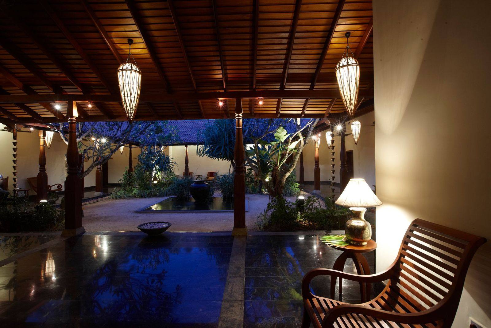 Taj Bentota Resort & Spa 水療休憩區