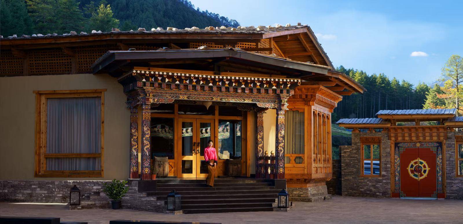 Taj Gangtey Resort & Spa 不丹傳統外觀
