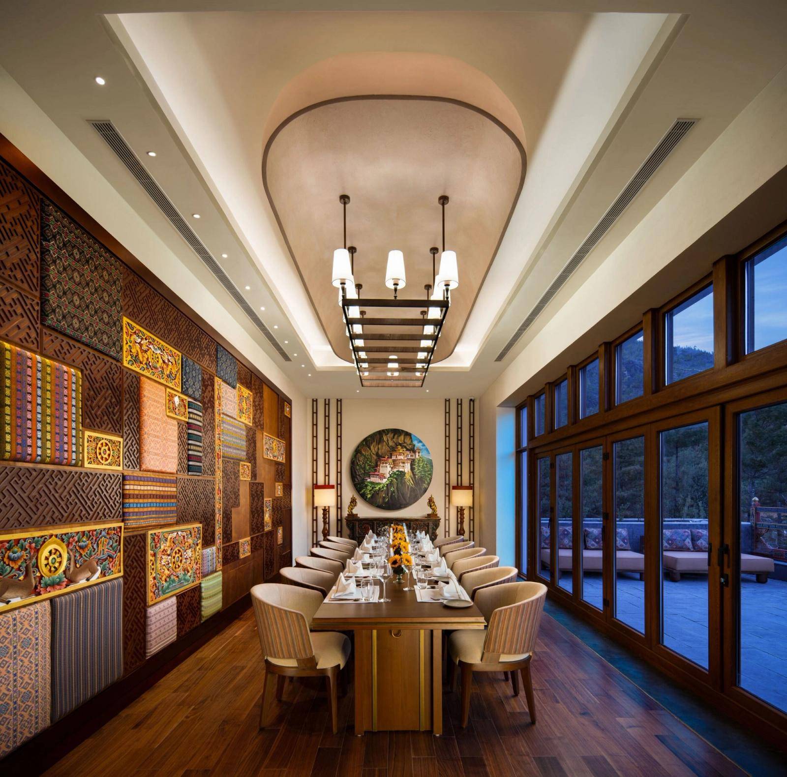 Taj Paro Resort & Spa 不丹風格餐廳