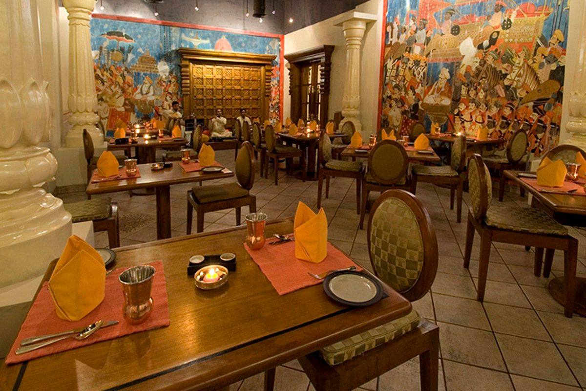 Taj Samudra Colombo 餐廳用餐空間