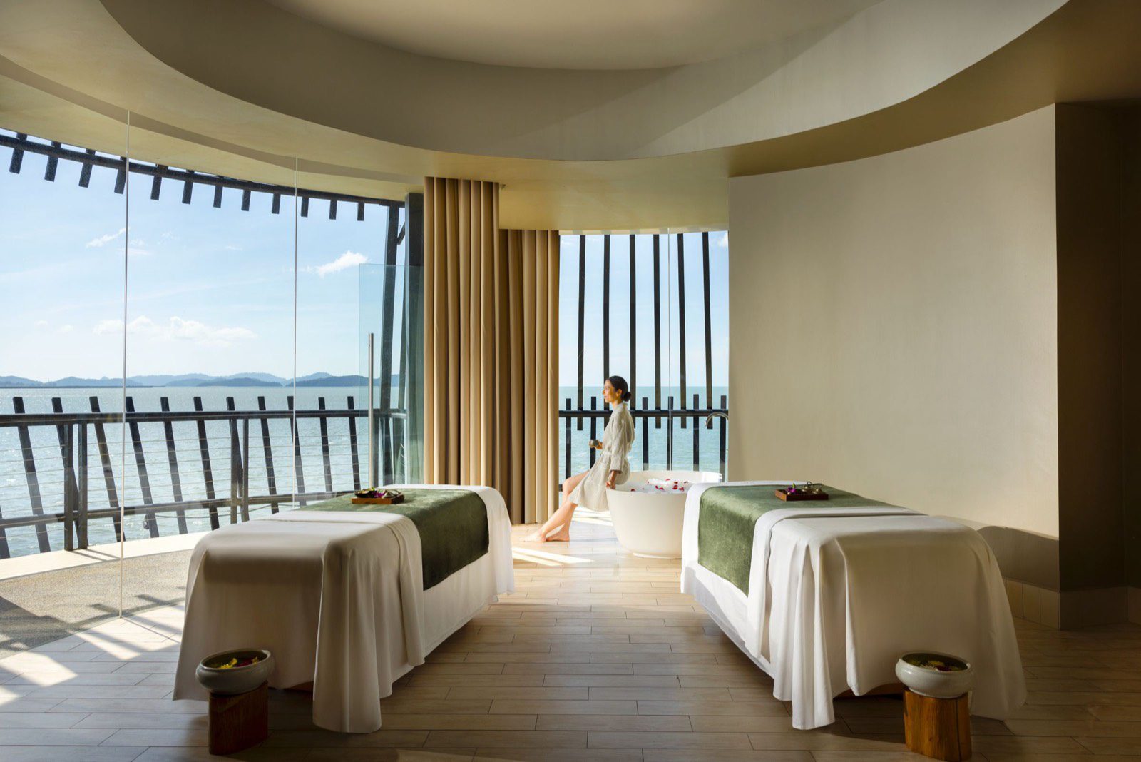 蘭卡威麗思卡爾頓 Spa 療程室