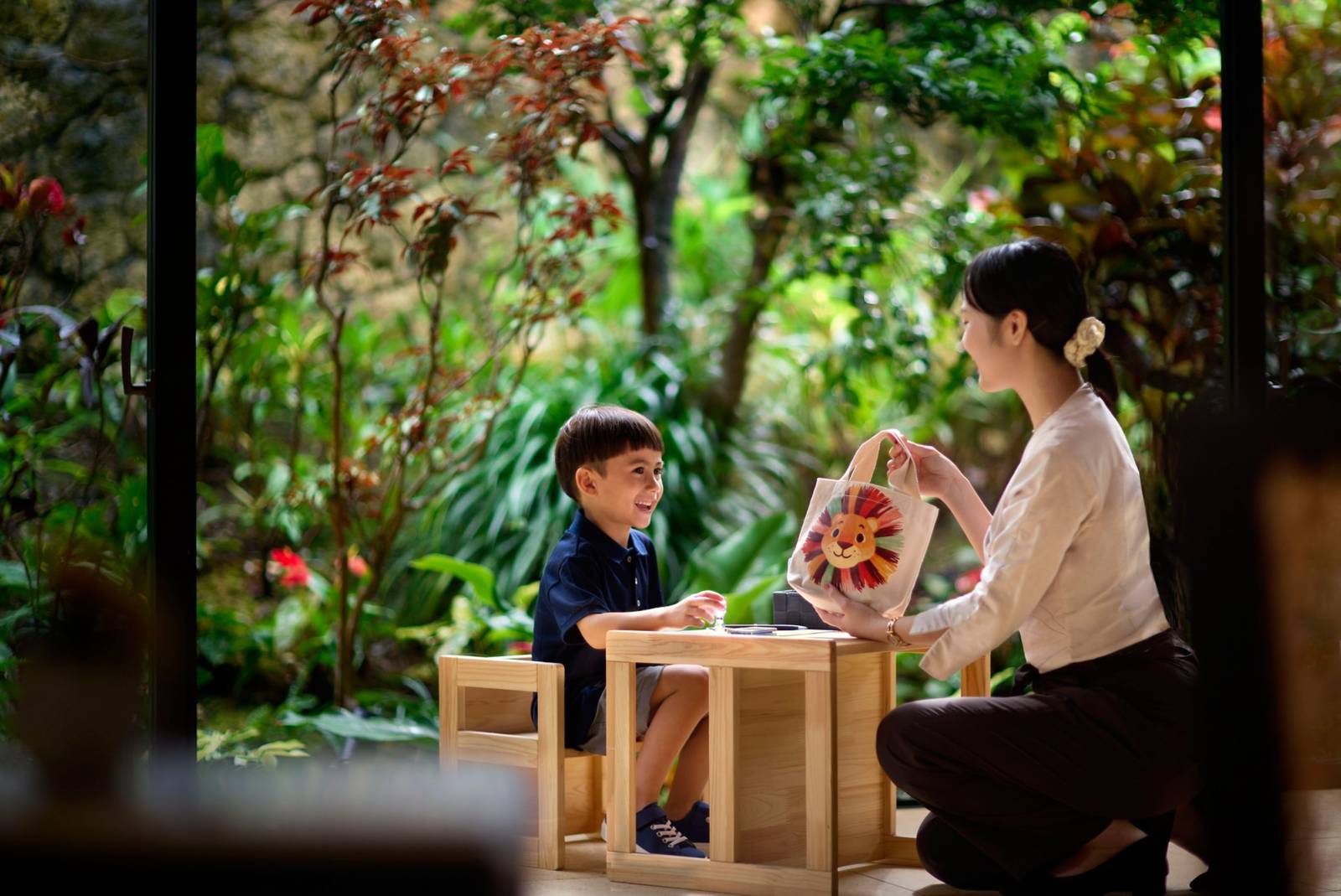 沖繩麗思卡爾頓 Ritz Kids 戶外迎賓活動