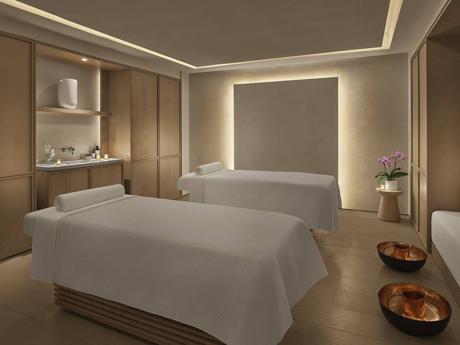 新加坡艾迪遜 Spa 雙人療程室