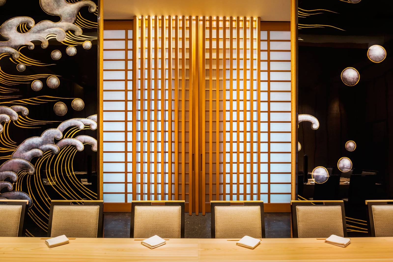 吉隆坡瑞吉酒店 Taka by Sushi Saito 板前座位