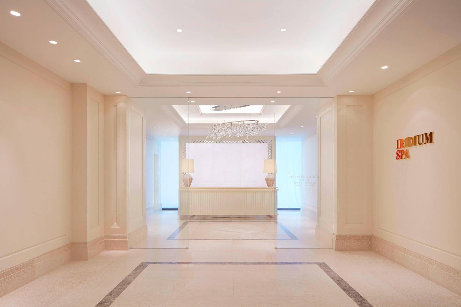 吉隆坡瑞吉酒店 Iridium Spa 接待空間