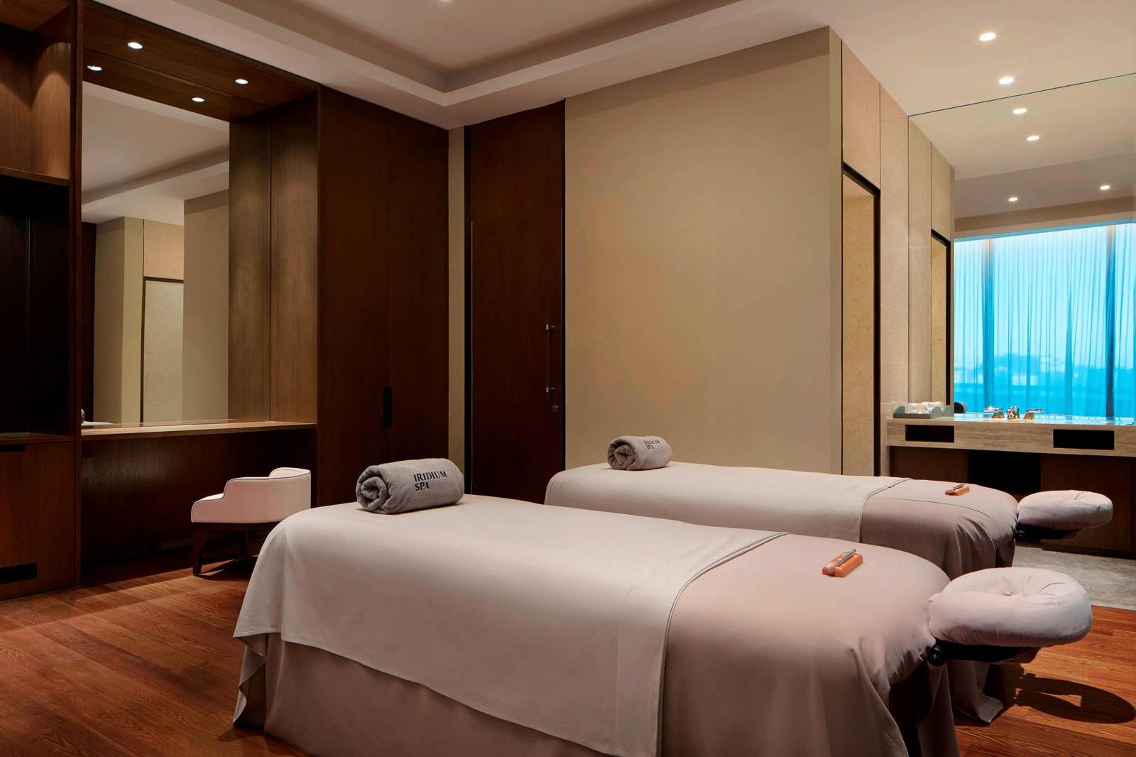 吉隆坡瑞吉酒店 Iridium Spa 雙人療程室
