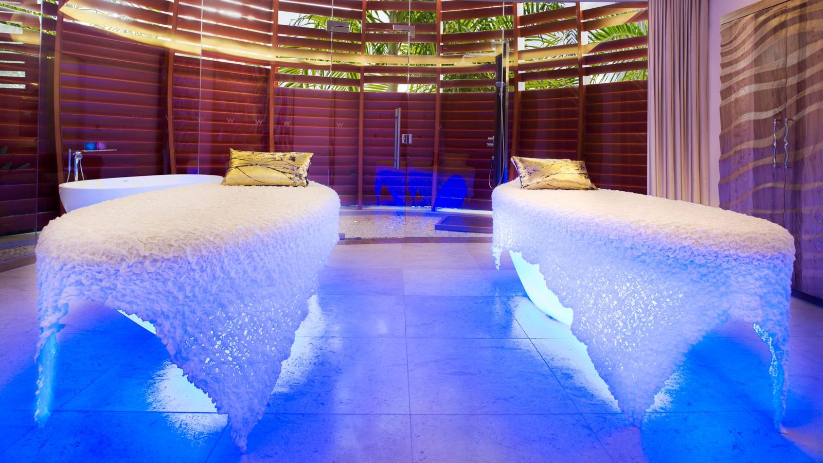 新加坡聖淘沙灣 W 酒店 AWAY Spa 雙人療程室