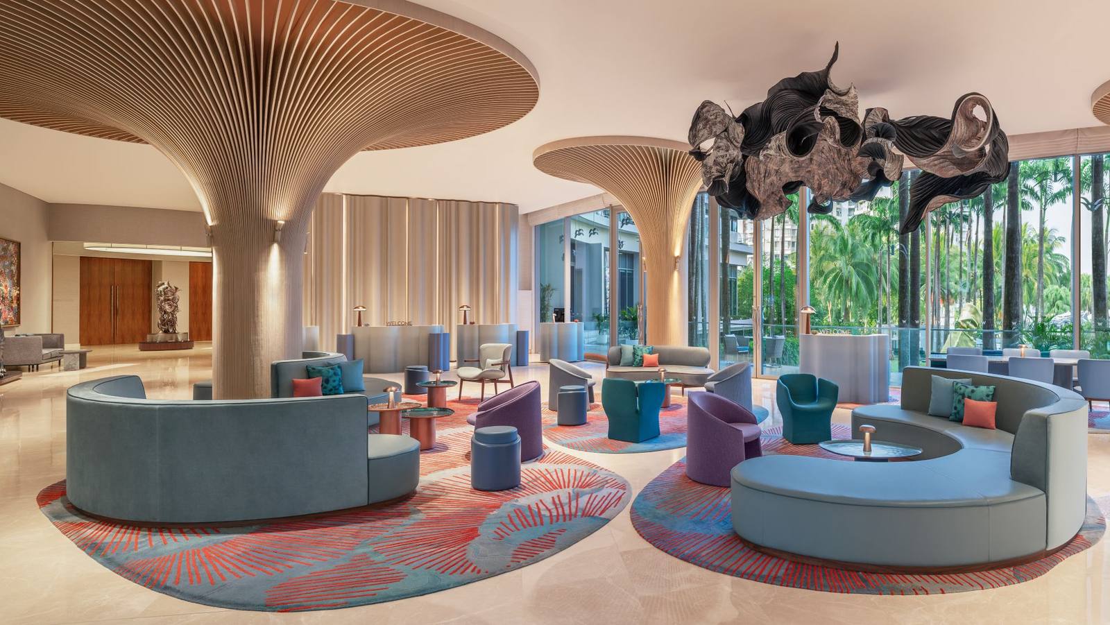 新加坡聖淘沙灣 W 酒店 Living Room 大廳